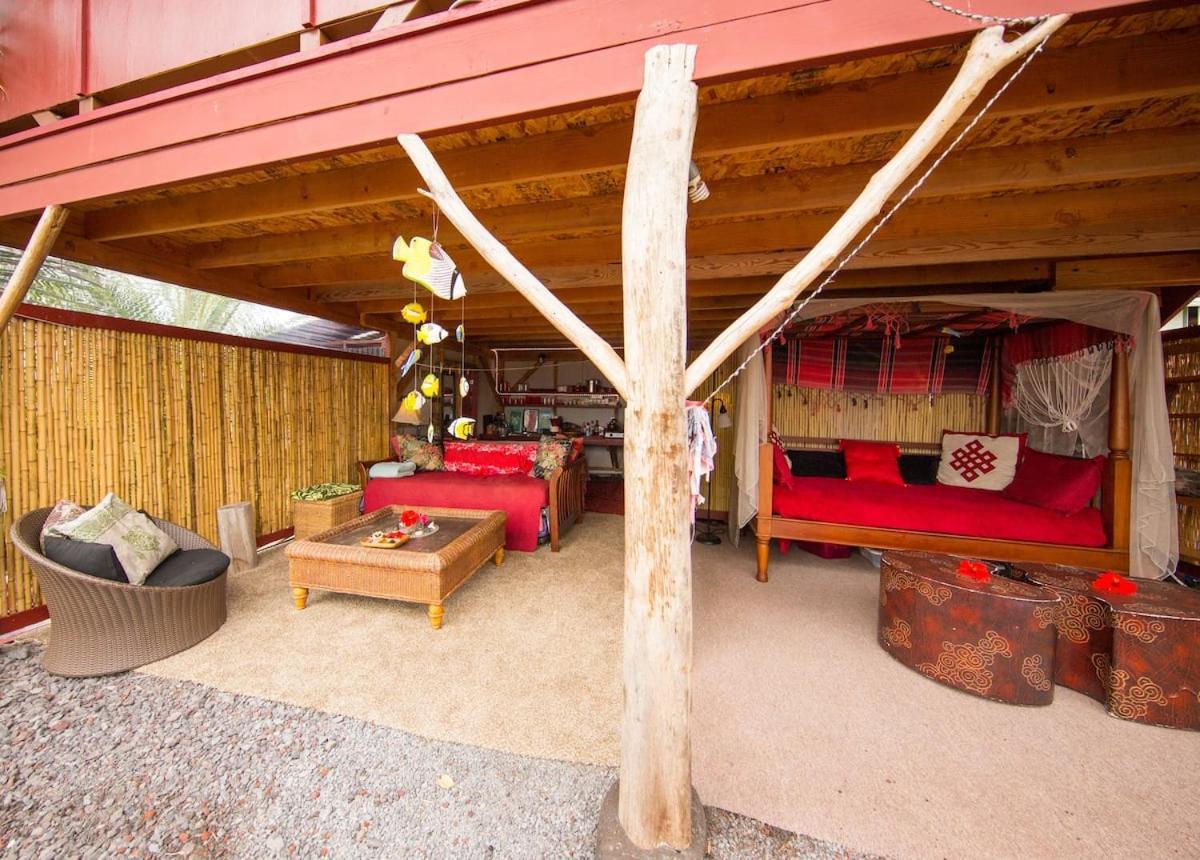 The Magical Lava Temple With Epic Volcano Views! Kehena Extérieur photo