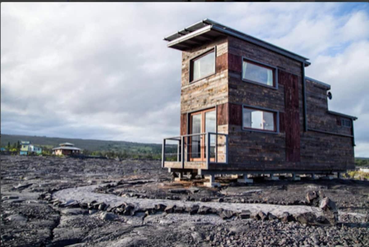 The Magical Lava Temple With Epic Volcano Views! Kehena Extérieur photo